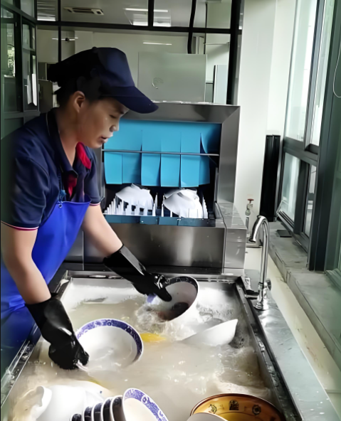 餐具清洗保洁外包服务